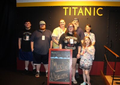 Titanic group after escape at DOA Escape Room
