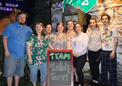 Twister group after escape at DOA Escape Room